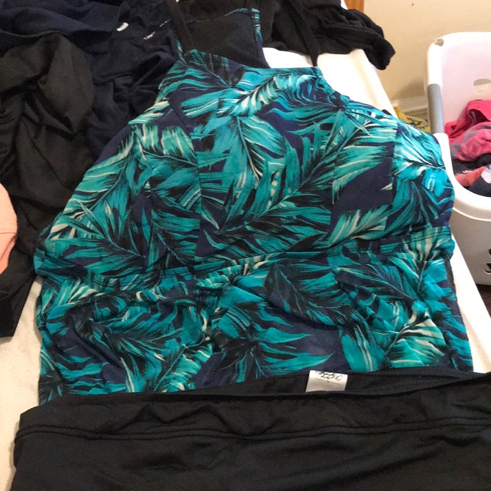 tropical bathing suit (top)